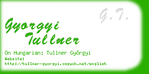 gyorgyi tullner business card